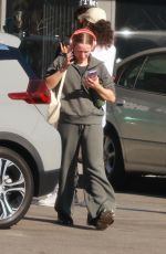 KRISTEN BELL Leaves a Nail Salon in Silver Lake 10/18/2022
