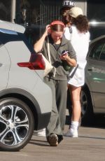 KRISTEN BELL Leaves a Nail Salon in Silver Lake 10/18/2022
