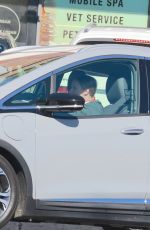 KRISTEN BELL Leaves a Nail Salon in Silver Lake 10/18/2022