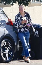KRISTEN BELL Leaves a Spa in Los Angeles 10/27/2022