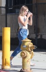 KRISTEN BELL Out and About in Los Angeles 09/30/2022