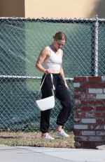 KRISTEN BELL Out and About in Los Angeles 10/04/2022