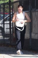 KRISTEN BELL Out and About in Los Angeles 10/04/2022