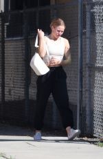KRISTEN BELL Out and About in Los Angeles 10/04/2022