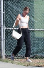 KRISTEN BELL Out and About in Los Angeles 10/04/2022