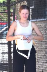 KRISTEN BELL Out and About in Los Angeles 10/04/2022
