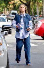 KRISTEN BELL Out and About in West Hollywood 10/12/2022