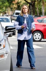 KRISTEN BELL Out and About in West Hollywood 10/12/2022