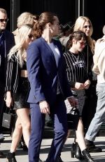 KRISTEN STEWART Leaves Chanel Fashion Show in Paris 10/04/2022