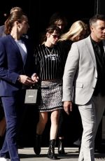 KRISTEN STEWART Leaves Chanel Fashion Show in Paris 10/04/2022