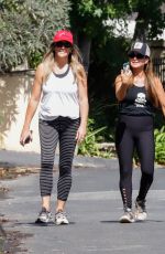 KYLE RICHARDS Out Hiking with a Friend in Los Angeles 10/05/2022