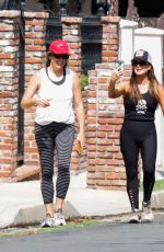 KYLE RICHARDS Out Hiking with a Friend in Los Angeles 10/05/2022