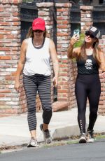 KYLE RICHARDS Out Hiking with a Friend in Los Angeles 10/05/2022