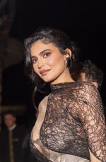 KYLIE JENNER Arrives at BoF 500 Party at Paris Fashion Week 10/01/2022