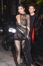 KYLIE JENNER Arrives at BoF 500 Party at Paris Fashion Week 10/01/2022