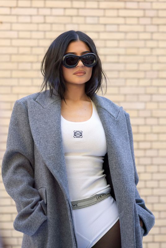 KYLIE JENNER at Loewe Fashion Show at PFW in Paris 09/30/2022
