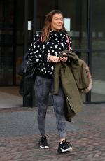KYM MARSH Heading to Saturday Live Show in London 10/22/2022