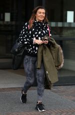 KYM MARSH Heading to Saturday Live Show in London 10/22/2022