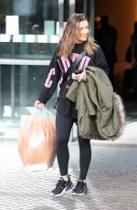 KYM MARSH Heading to Strictly Come Dancing Rehersal in London 10/21/2022