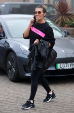 KYM MARSH Heading to Strictly Come Dancing Training in London 09/30/2022