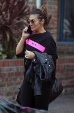 KYM MARSH Heading to Strictly Come Dancing Training in London 09/30/2022