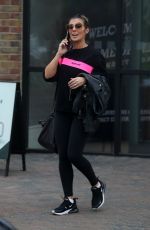 KYM MARSH Heading to Strictly Come Dancing Training in London 09/30/2022