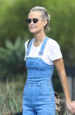 LAETICIA HALLYDAY and Jalil Lespert Out in Pacific Palisades 10/16/2022