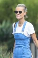 LAETICIA HALLYDAY and Jalil Lespert Out in Pacific Palisades 10/16/2022