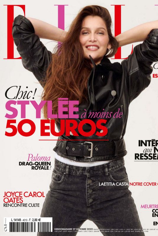 LAETITIA CASTA in Elle Magazine, France October 2022