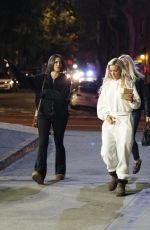LALA KENT and KATIE MALONEY Night Out in West Hollywood 10/26/2022