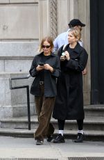 LARA BINGLE Out for Lunch with a Friend in New York 10/26/2022