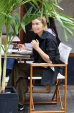 LARA BINGLE Out for Lunch with a Friend in New York 10/26/2022