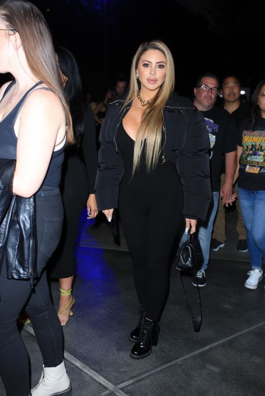 LARSA PIPPEN Arrives at Lakers vs Clippers Game at Crypto.com Arena in Los Angeles 10/20/2022