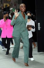 LASHANA LYNCH Leaves Good Morning America in New York 09/16/2022