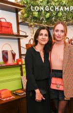 LAURA HADDOCK at Longchamp New Bond Street Reopening Party in London 10/26/2022