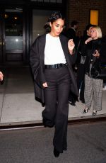 LAURA HARRIER Leaves Her Hotel in New York 10/20/2022