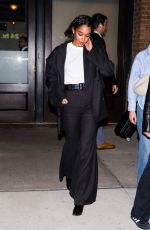 LAURA HARRIER Leaves Her Hotel in New York 10/20/2022