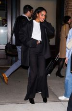 LAURA HARRIER Leaves Her Hotel in New York 10/20/2022