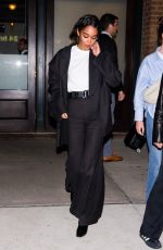 LAURA HARRIER Leaves Her Hotel in New York 10/20/2022