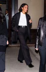 LAURA HARRIER Leaves Her Hotel in New York 10/20/2022