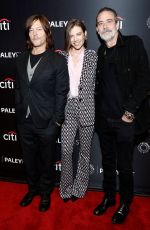 LAUREN COHAN at The Walking Dead Event at 2022 Paleyfest in New York 10/08/2022
