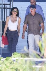 LAUREN SANCHEZ and Jeff Bezos at LAX Airport in Los Angeles 10/04/2022