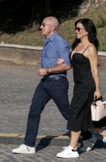 LAUREN SANCHEZ and Jeff Bezos Out on Hholiday in Rome 10/15/2022