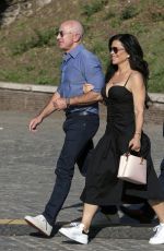 LAUREN SANCHEZ and Jeff Bezos Out on Hholiday in Rome 10/15/2022