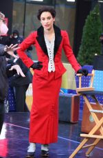 LEA MICHELE and Cast of Funny Girl Perform on Good Morning America in New York 10/07/2022