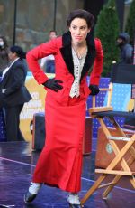 LEA MICHELE and Cast of Funny Girl Perform on Good Morning America in New York 10/07/2022