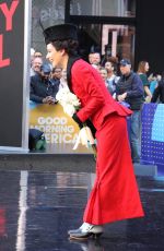 LEA MICHELE and Cast of Funny Girl Perform on Good Morning America in New York 10/07/2022