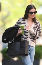 LEA MICHELE Out and About in New York 10/09/2022