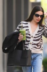 LEA MICHELE Out and About in New York 10/09/2022