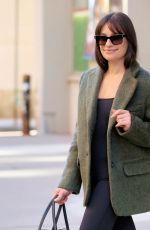 LEA MICHELE Out and About in New York 10/29/2022